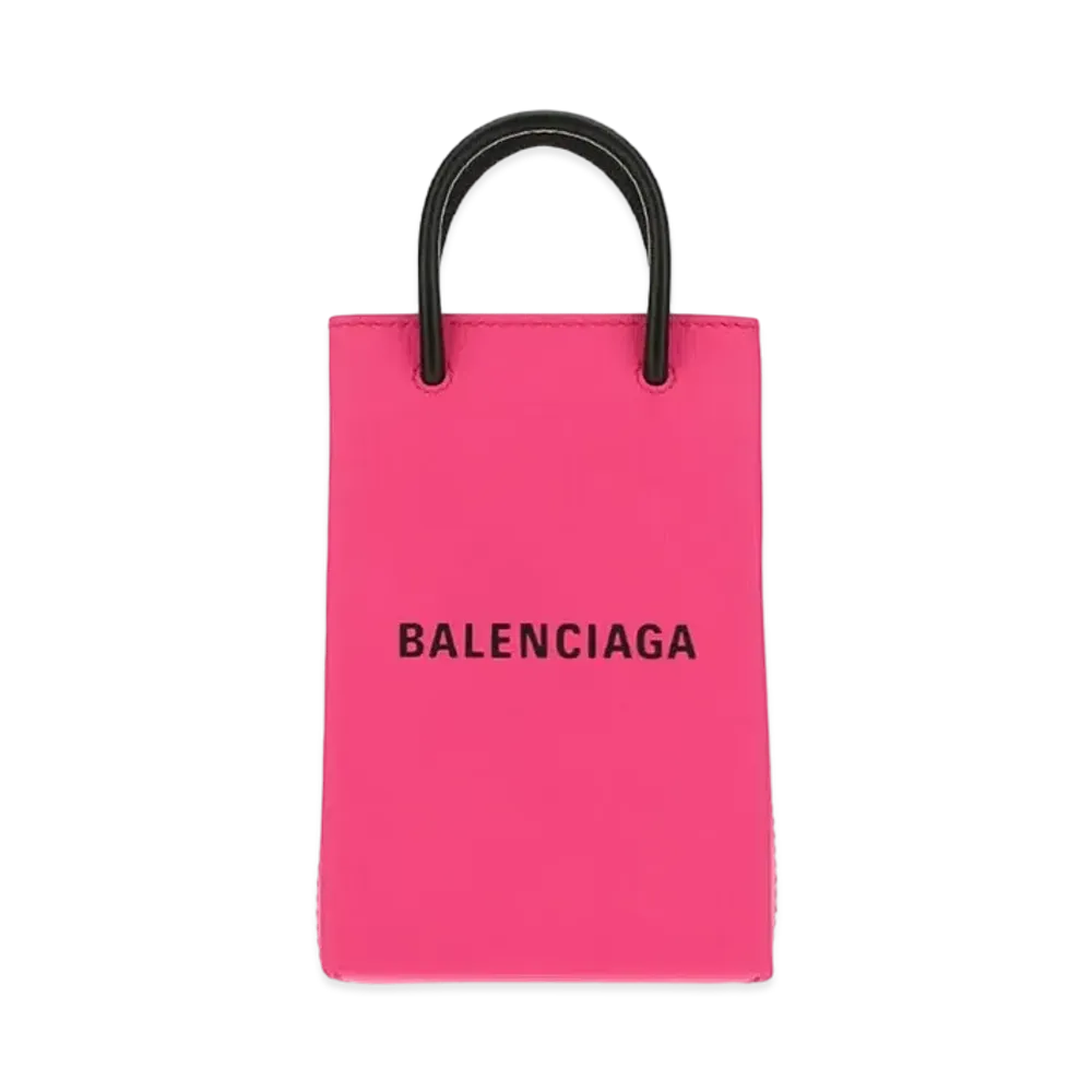 BALENCIAGA Leather Handbag "Pink"