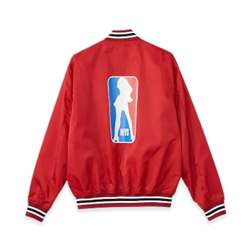 HYSTERIC GLAMOUR Hysteric Association Stadium Jacket "Red"