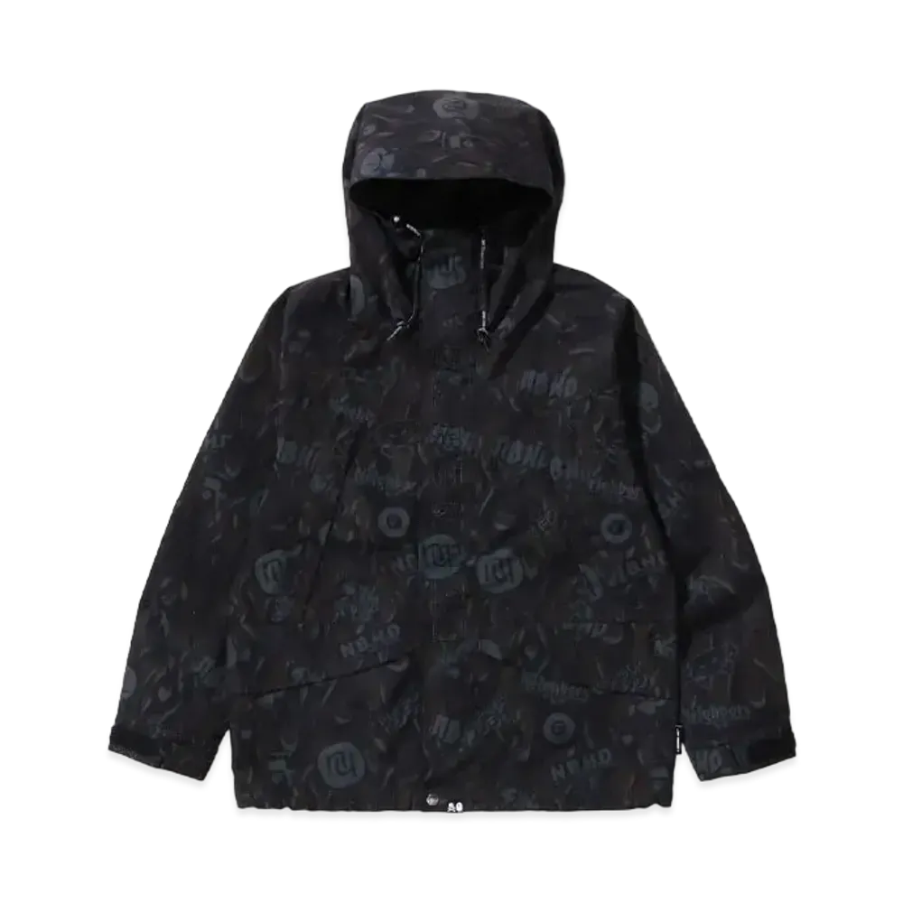 A BATHING APE x NEIGHBORHOOD Snowboard Jacket "Black"