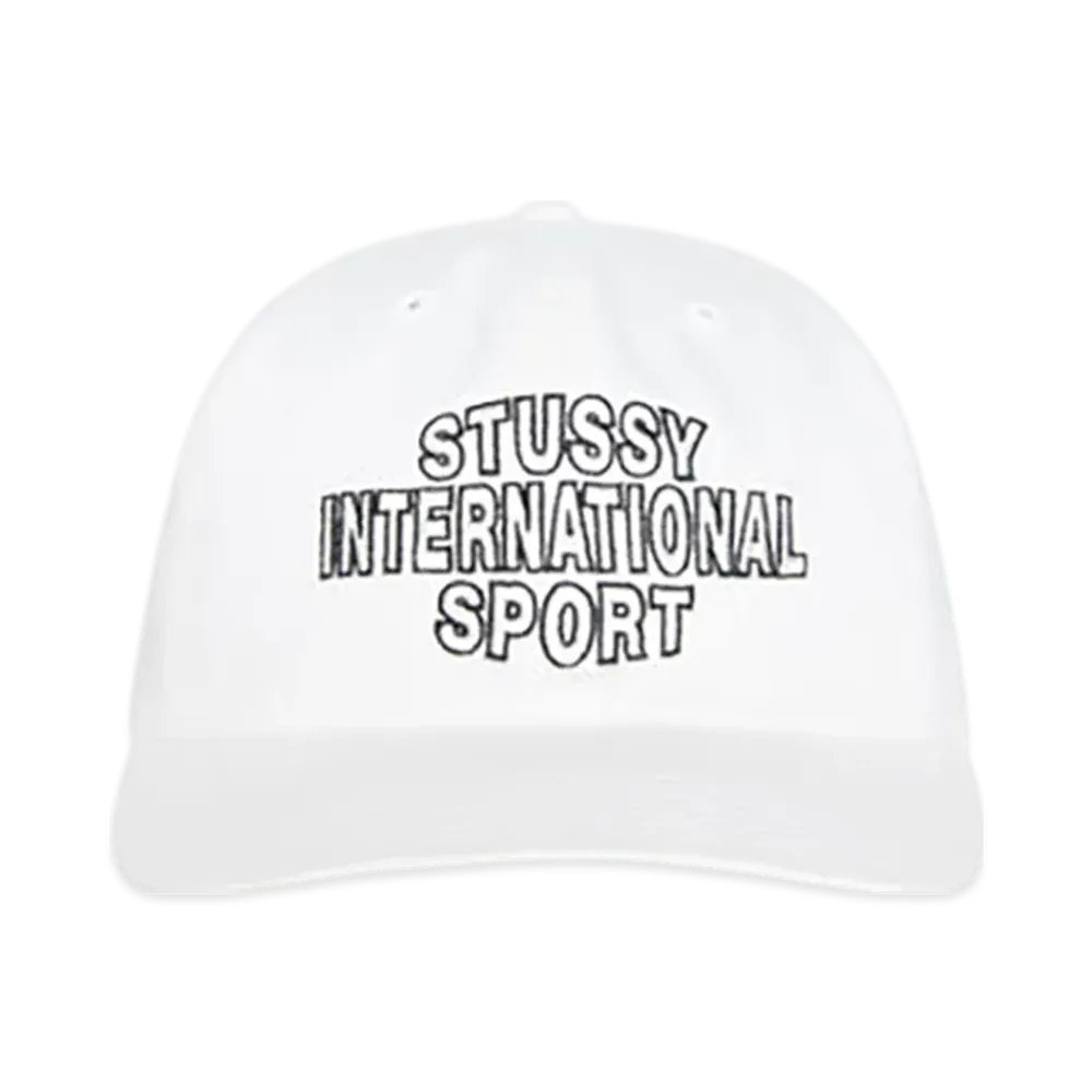 Stussy Mid-Depth International Sport Strapback "White"