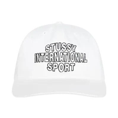Stussy Mid-Depth International Sport Strapback "White"