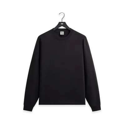Kith &Kin Long Sleeve Lawson Tee "Black"