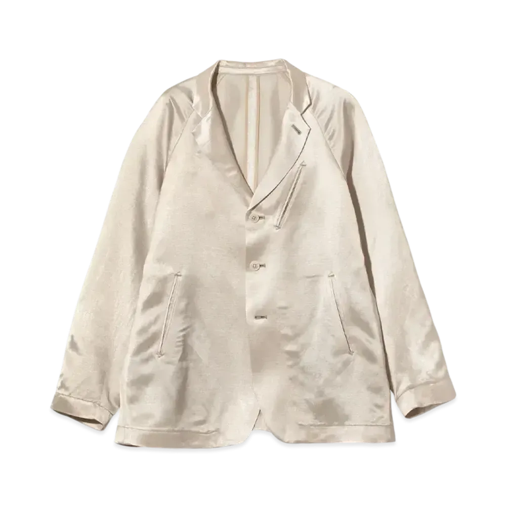 NEEDLES Raglan Jacket - Bright Kersey "White"