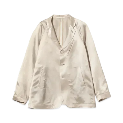 NEEDLES Raglan Jacket - Bright Kersey "White"