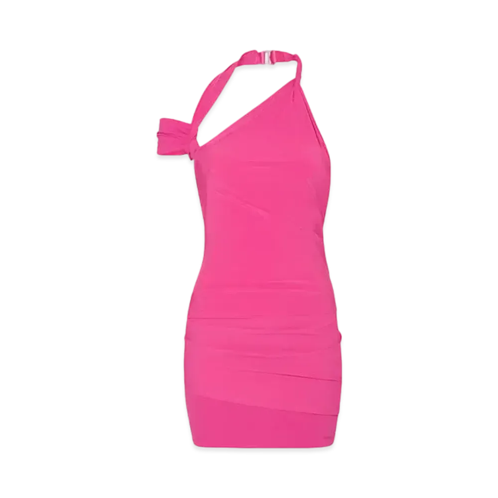 Nike x Jacquemus La robe drapée "Dark Pink"