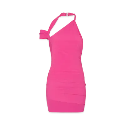 Nike x Jacquemus La robe drapée "Dark Pink"