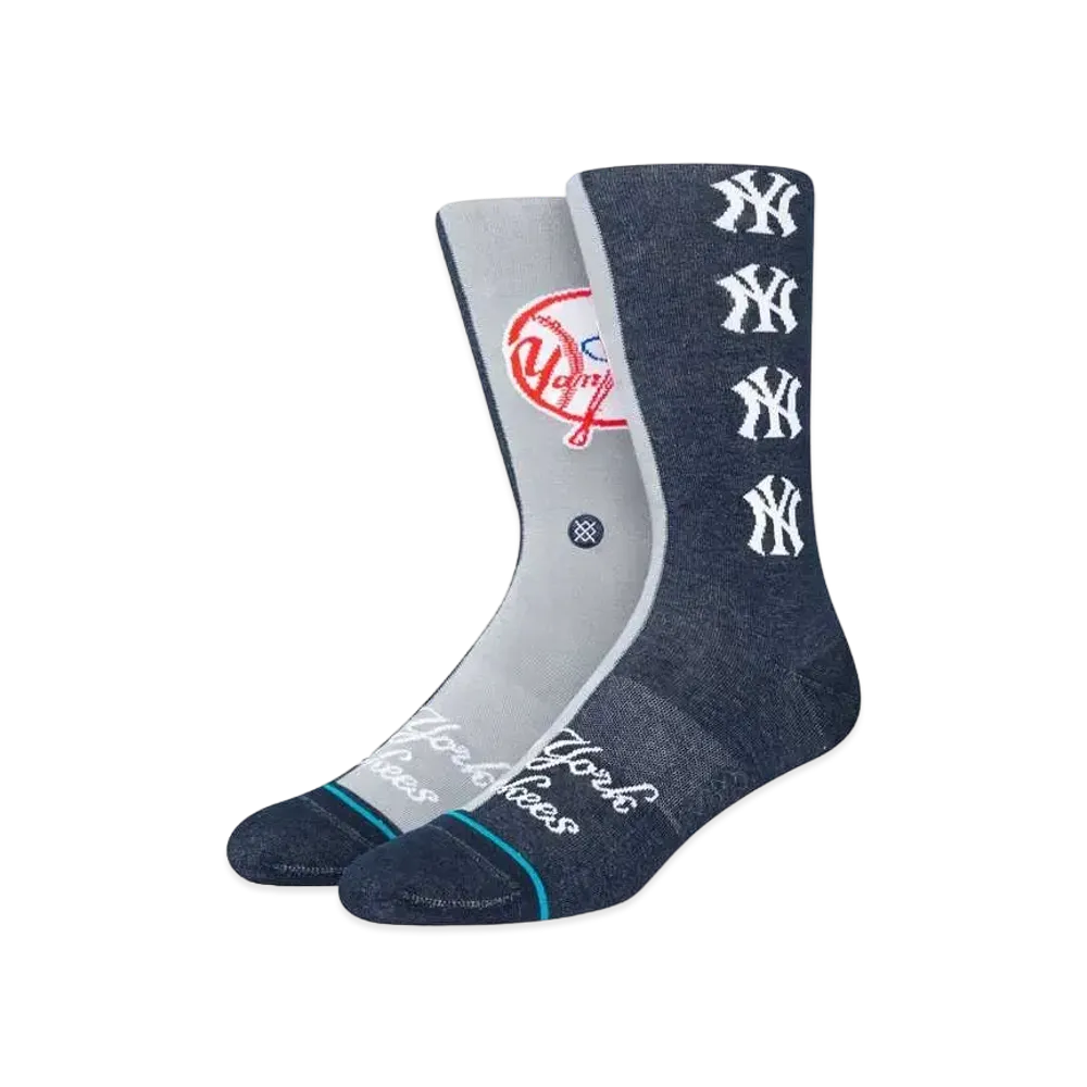 STANCE YANKEES SPLIT CREW "NAVY"