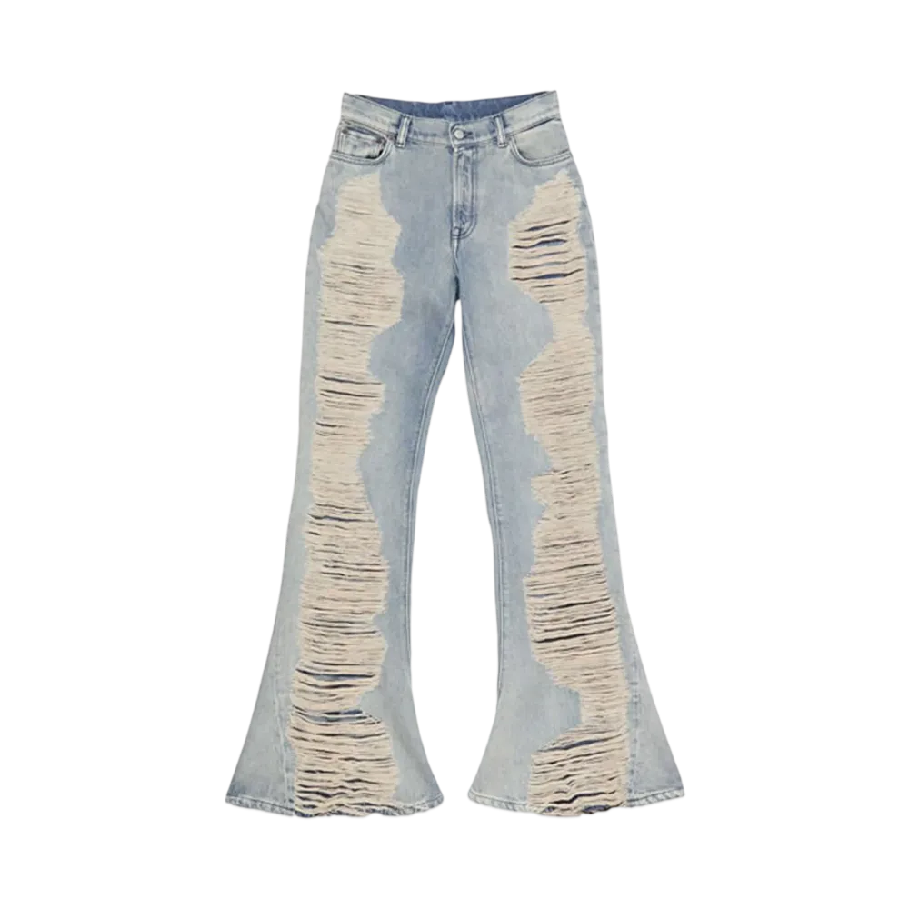 Acne Studios Regular Fit Jeans 2024F "Mid Blue Wash"