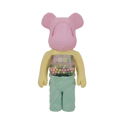 MEDICOM TOY "BEARBRICK" My First Bearbrick Baby Rompers Version 1000%