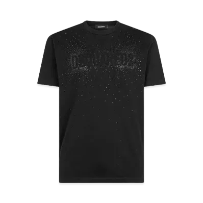 Dsquared2 Crystals Cool Fit T-Shirt "Black"