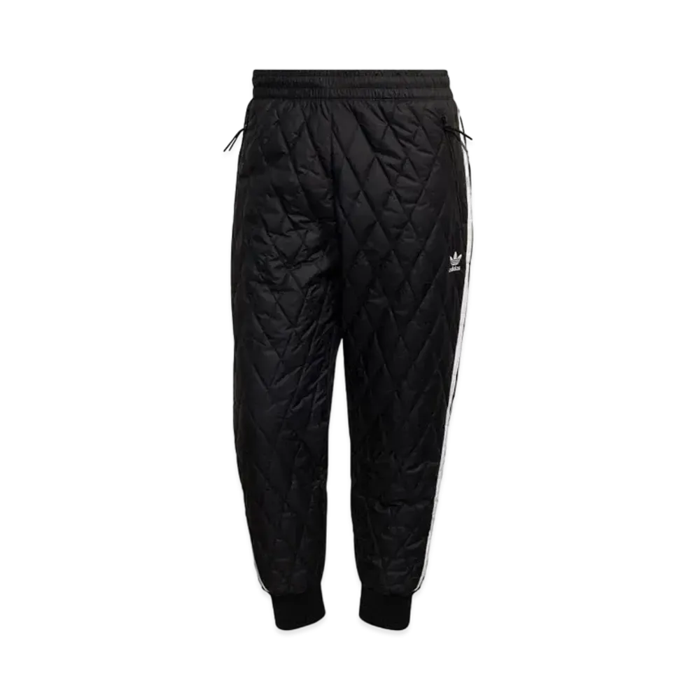 ADIDAS ADICOLOR CLASSICS SST QUILTED TRACK PANTS "Black"