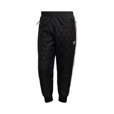 ADIDAS ADICOLOR CLASSICS SST QUILTED TRACK PANTS "Black"