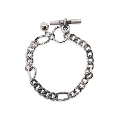 Y's Brass Silver Bracelet "Silver"
