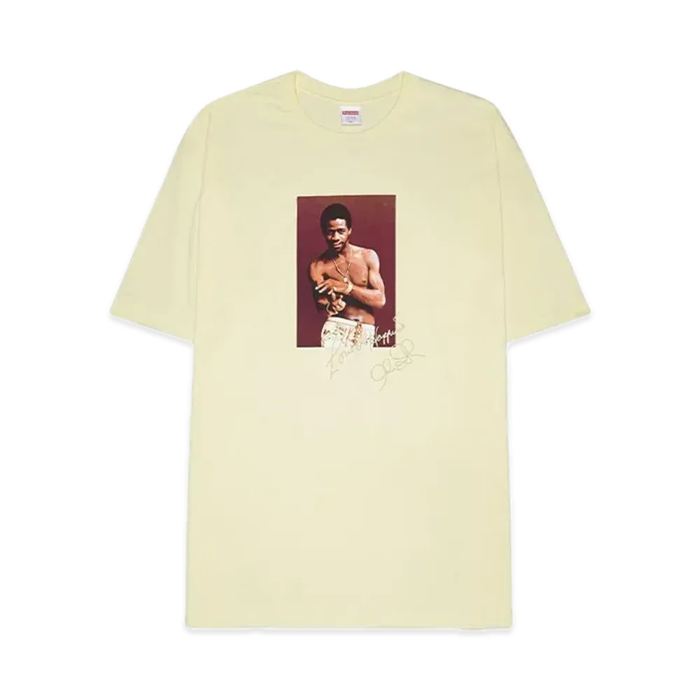Supreme Al Green Tee "Pale Yellow"
