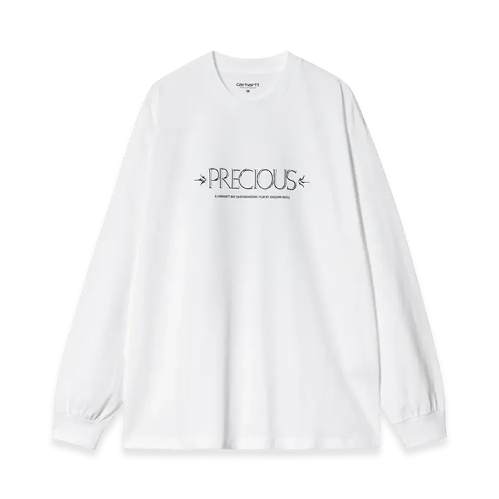 Carhartt WIP Precious Long Sleeve T-Shirt "White"