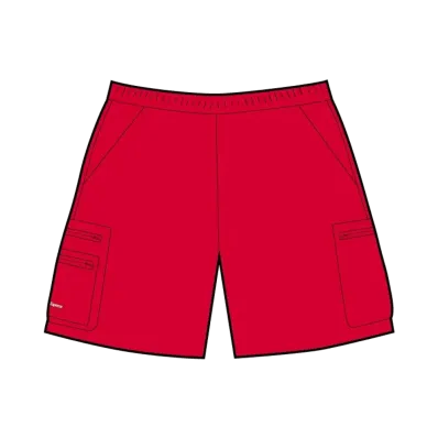 Supreme Cargo Water Short "Red"