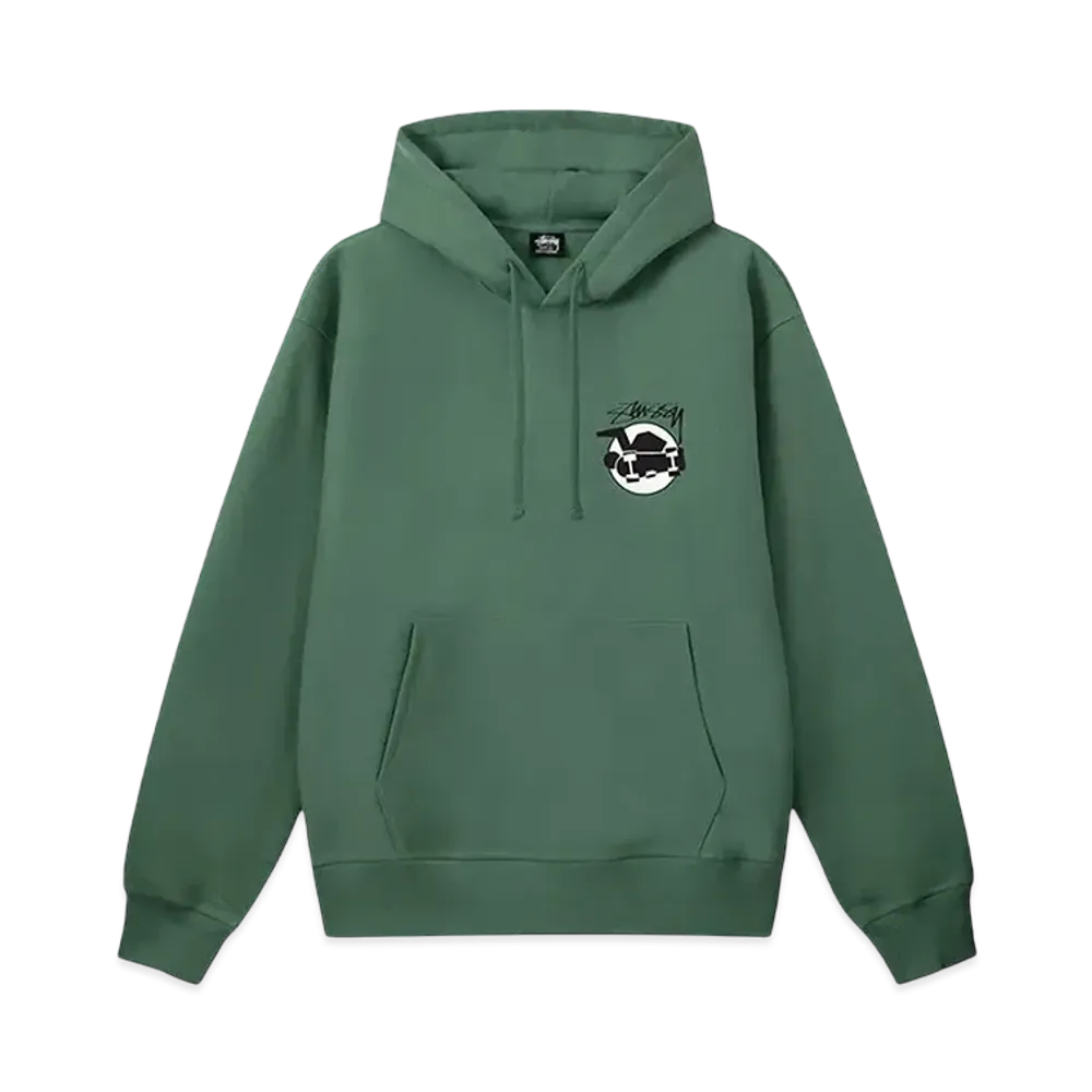 Stussy Skateman Hoodie "Green"