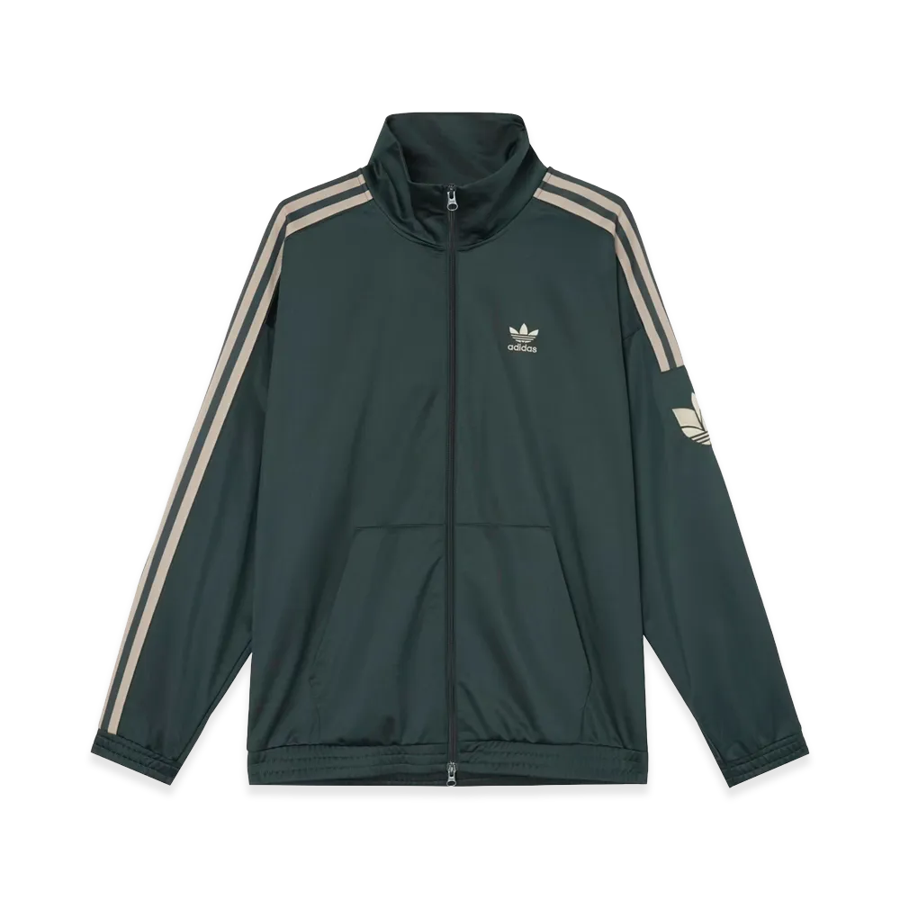 adidas Retro Classic 3-Stripes Track Jacket "Dark Green"