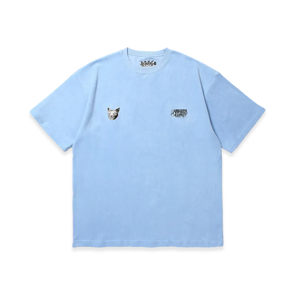 APHRODITEGANG Ryu Embroidery Pile S/S Tee "Blue"