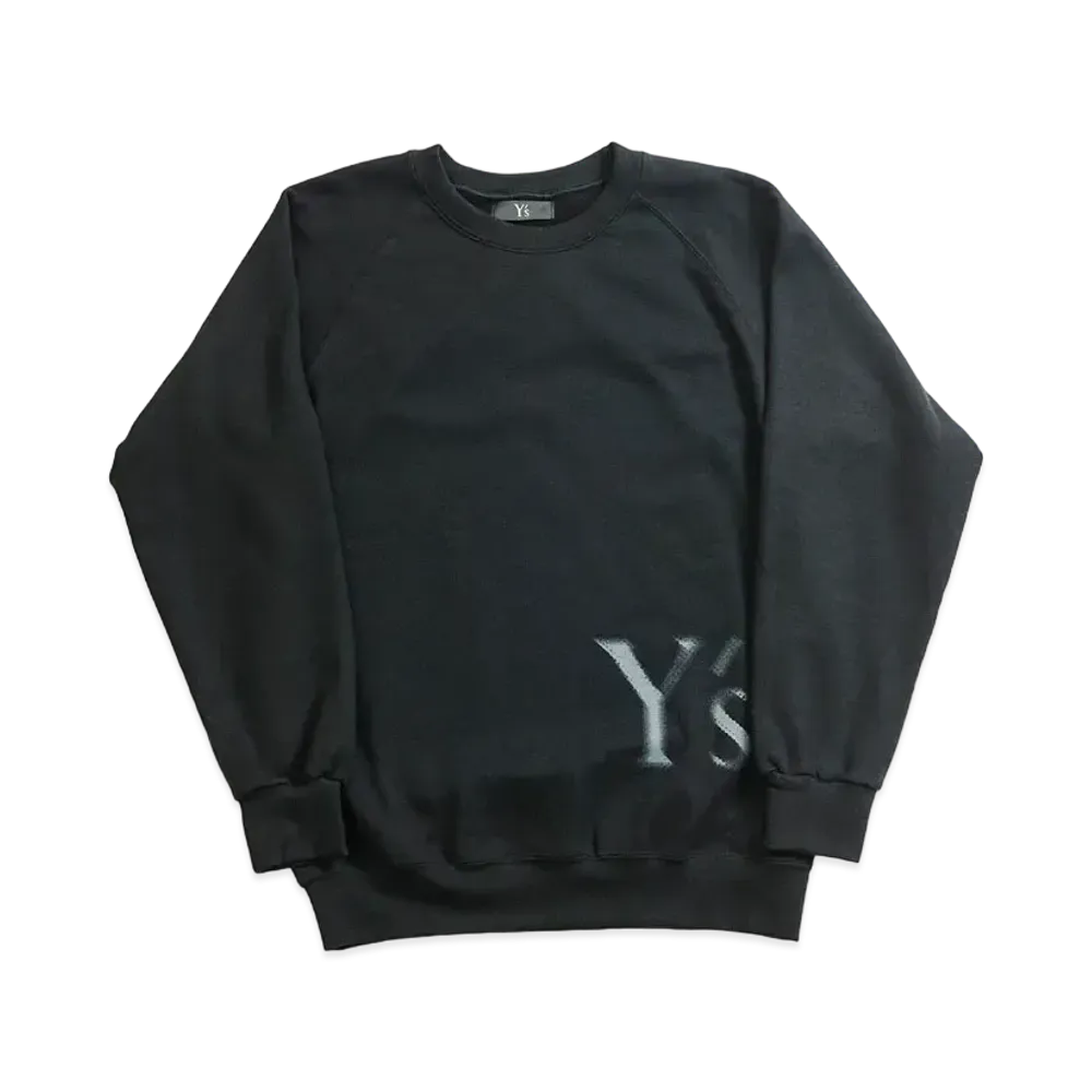 Yohji Yamamoto Y's -ONLINE EXCLUSIVE- Y's LOGO SWEAT "Black"