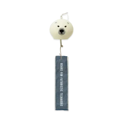 HUMAN MADE ANIMAL WIND CHIME "White"