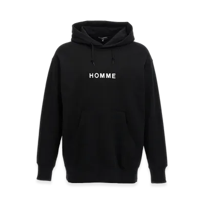 COMME des GARCONS HOMME Logo Print Hoodie "Black"