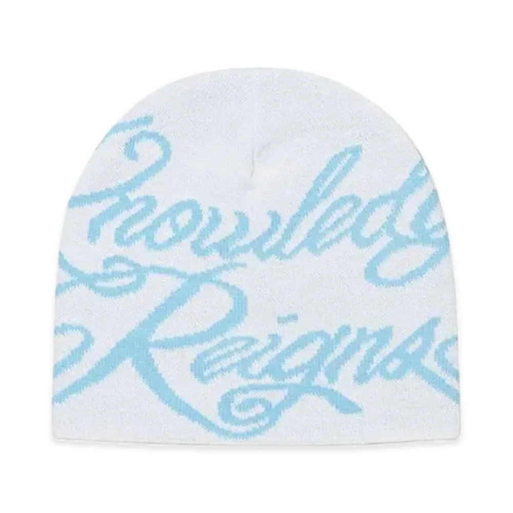 Supreme Knowledge Reigns Beanie "White"