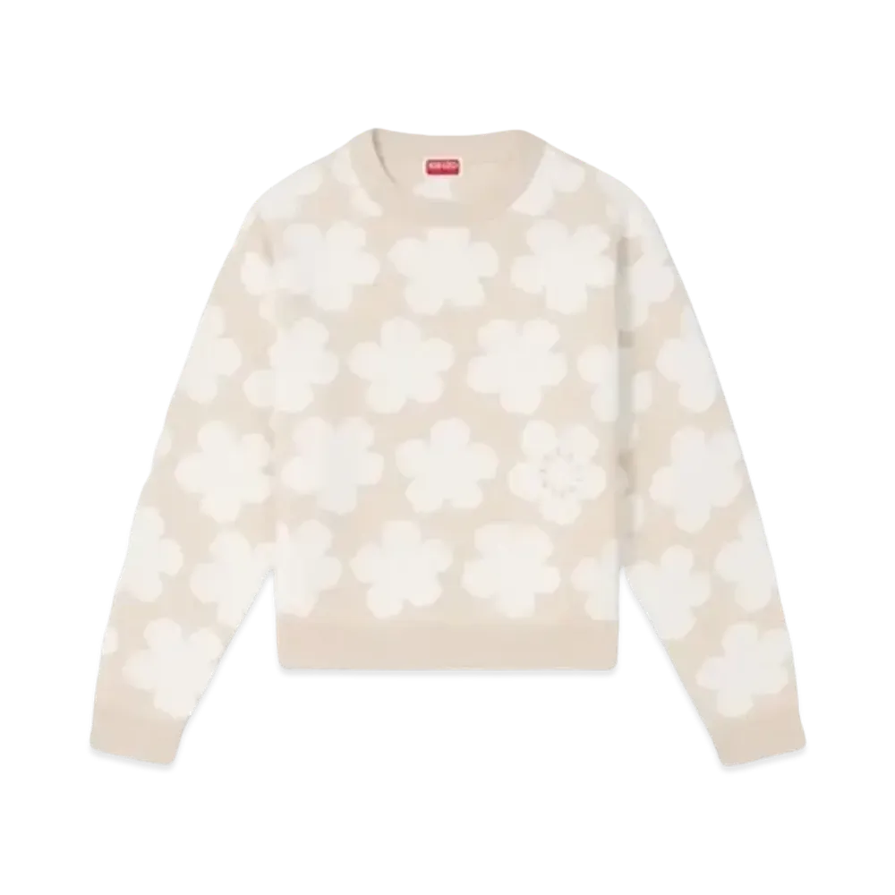 KENZO 'HANA DOTS' Jumper "Beige"