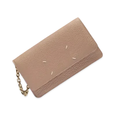 Maison Margiela Four Stitches Chain Wallet "Biche"