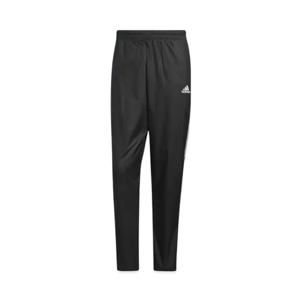 adidas Three Stripes Loose Fit Tapered Leg Open Hem WIND. RDY Wind Pants "Black"