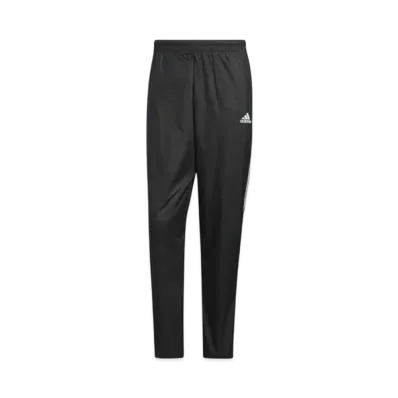 adidas Three Stripes Loose Fit Tapered Leg Open Hem WIND. RDY Wind Pants "Black"