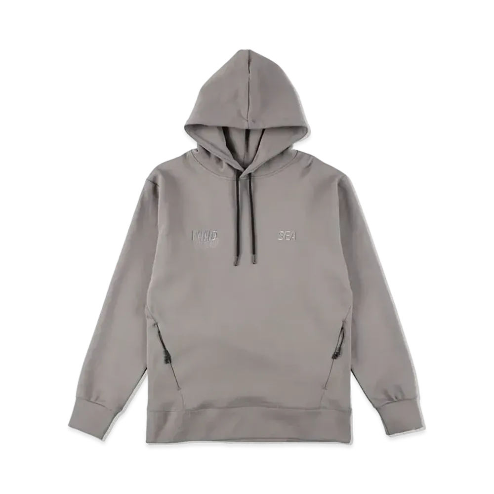 WIND AND SEA WDS-ES Tech Fleece Basic Hoodie "Charcoal Basic"