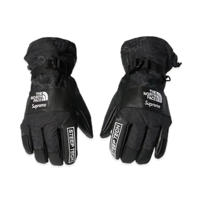 Supreme x The North Face Steep Tech Gloves "Black Dragon"