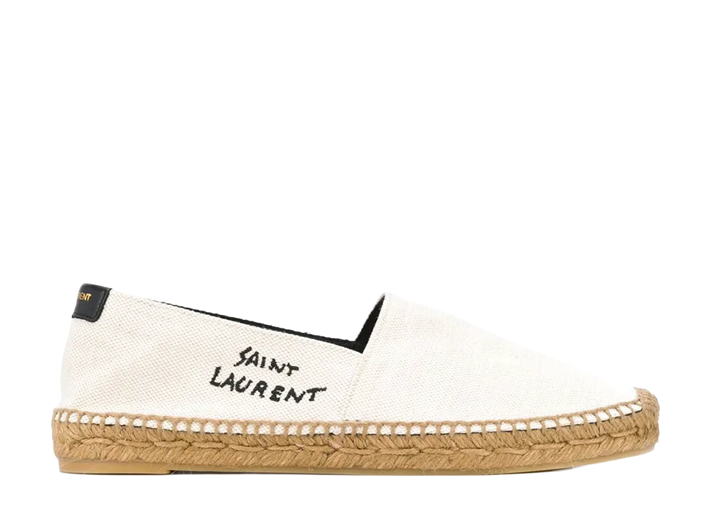 Saint Laurent Women's Flat Shoes "Beige"