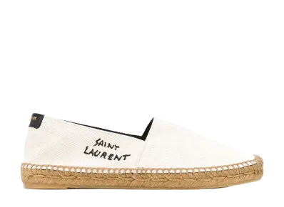 Saint Laurent Women's Flat Shoes "Beige"