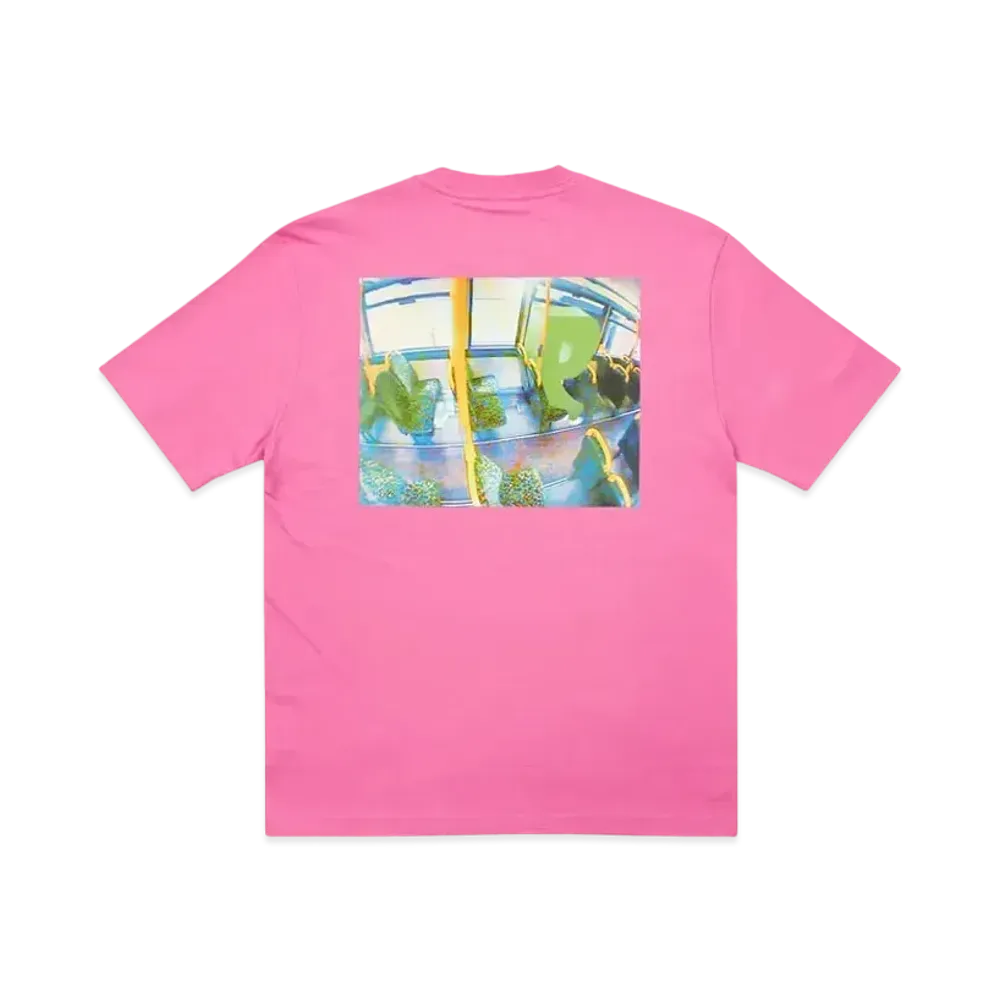 PALACE Back Of The Bus T-Shirt "Pink"