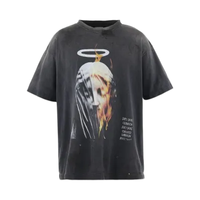 SAINT Mxxxxxx SS Tee Devil Daddy "Black" SM-HR8-0000-002