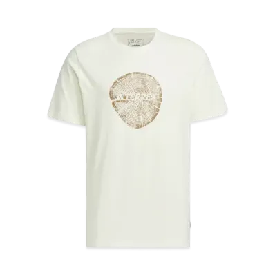 adidas Big Logo Polygiene 180 GSM Short Sleeve T-Shirt "Ivory"