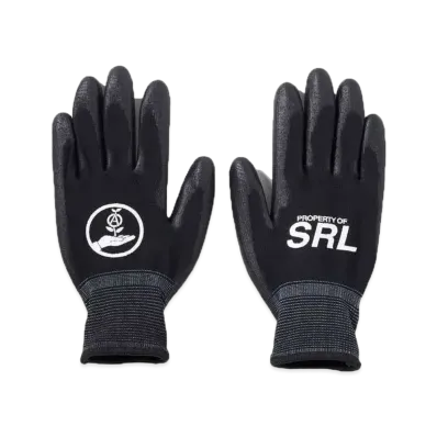 NEIGHBORHOOD SRL Glove Set . PE "Black"