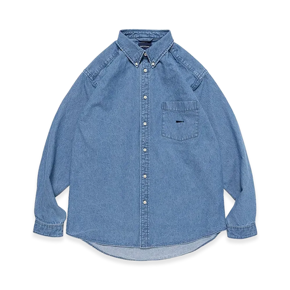 DESCENDANT Palm Denim LS Shirt "Indigo"