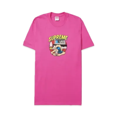 Supreme Bedroom Tee "Fuchsia"