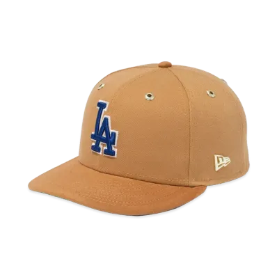 NEW ERA x Timberland x MLB PC 59Fifty Los Angeles Dodgers "Wheat"