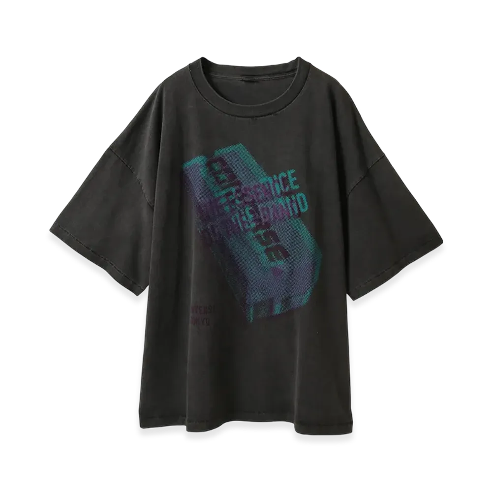 Converse x Fill The Bill Shoes Box Tee "Black"
