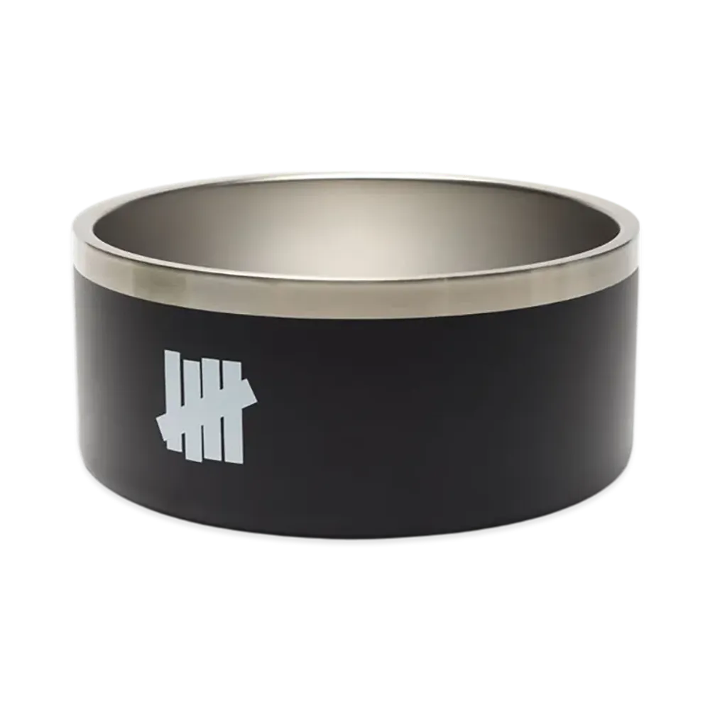 UNDEFEATED Insulated Dog Bowl "Black"