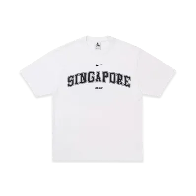 PALACE SINGAPORE Palace Nike Shop T-Shirt Singapore "White"
