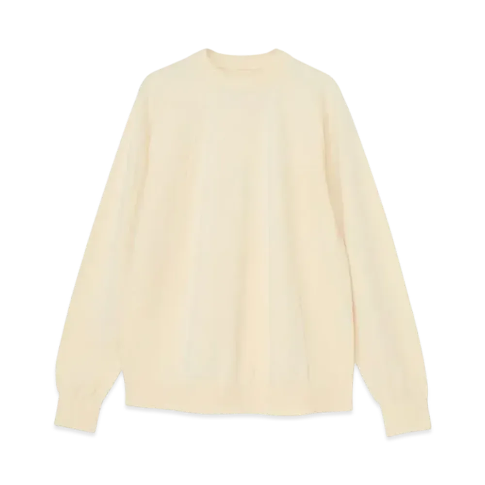 Goldwin Wool x Brewed Protein Whole Garment Crewneck (Unisex) "Natural"