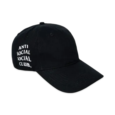 ANTI SOCIAL SOCIAL CLUB Weird Cap - Black "Black"
