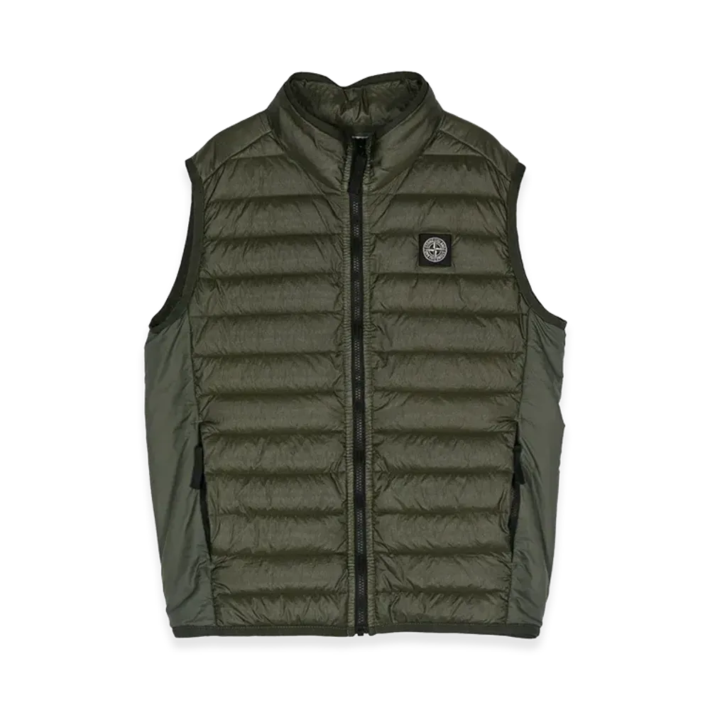 Stone Island Kids Coats "Green"