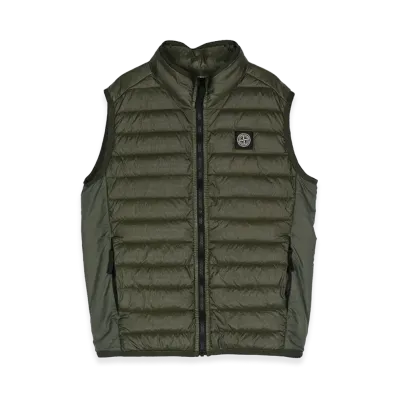 Stone Island Kids Coats "Green"