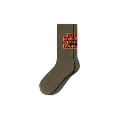 BlackEyePatch Og Label Socks "Olive"